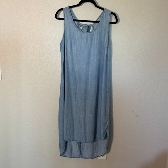 Cloth & Stone Light Blue Sleeveless Dress - Picture 2 of 5